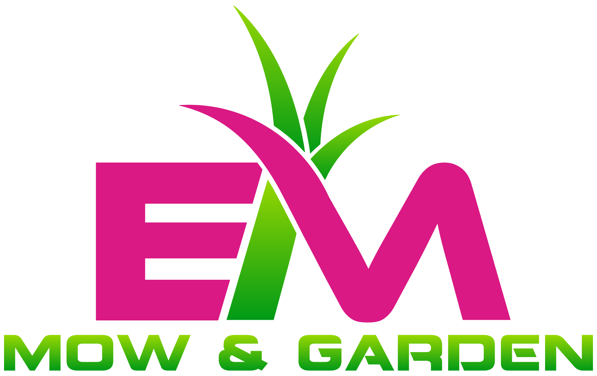 EM Mow & Garden logo